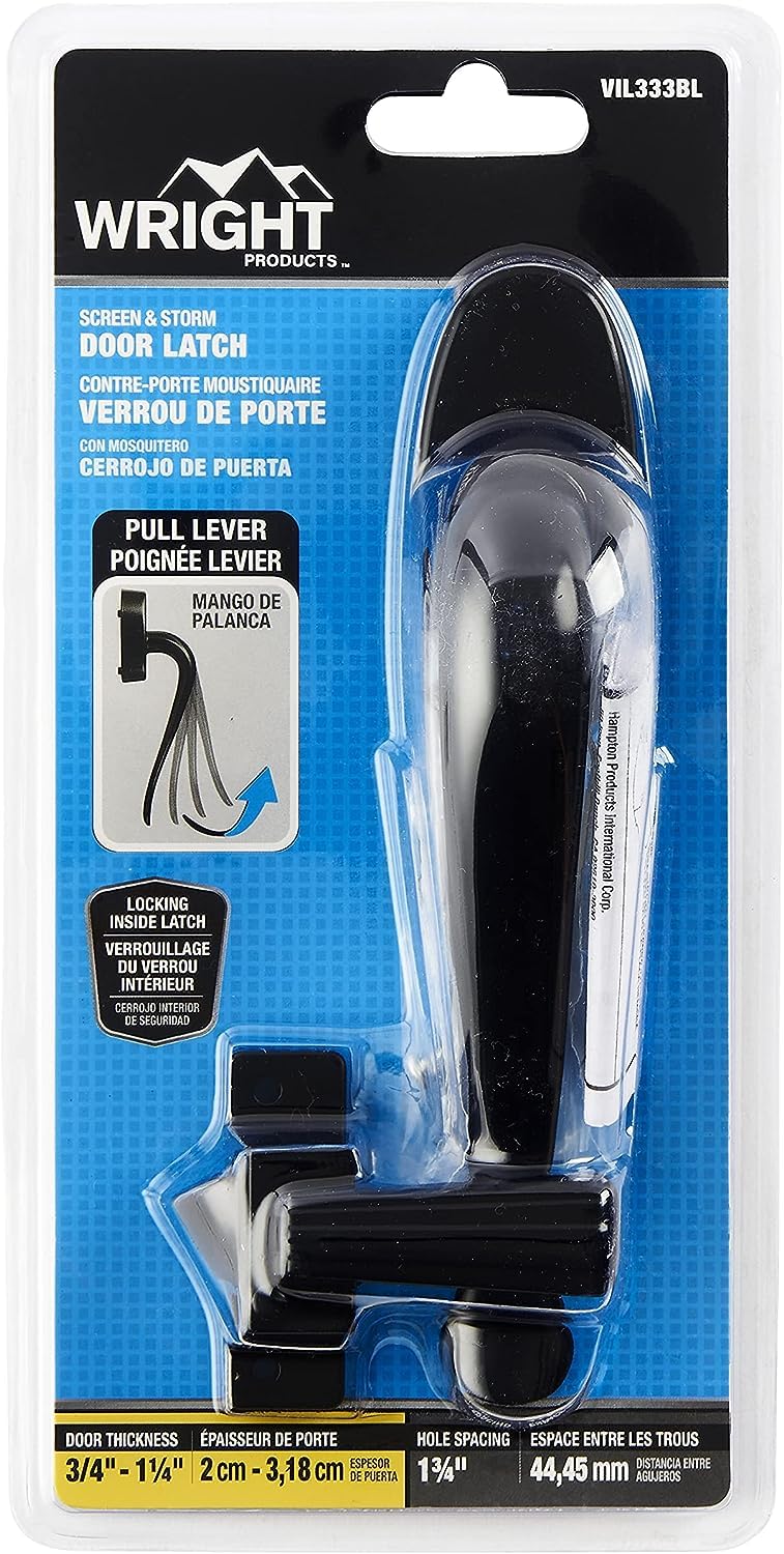 Wright Products - Villa Pull Handle for Screen and Storm Doors, Black - Image 5